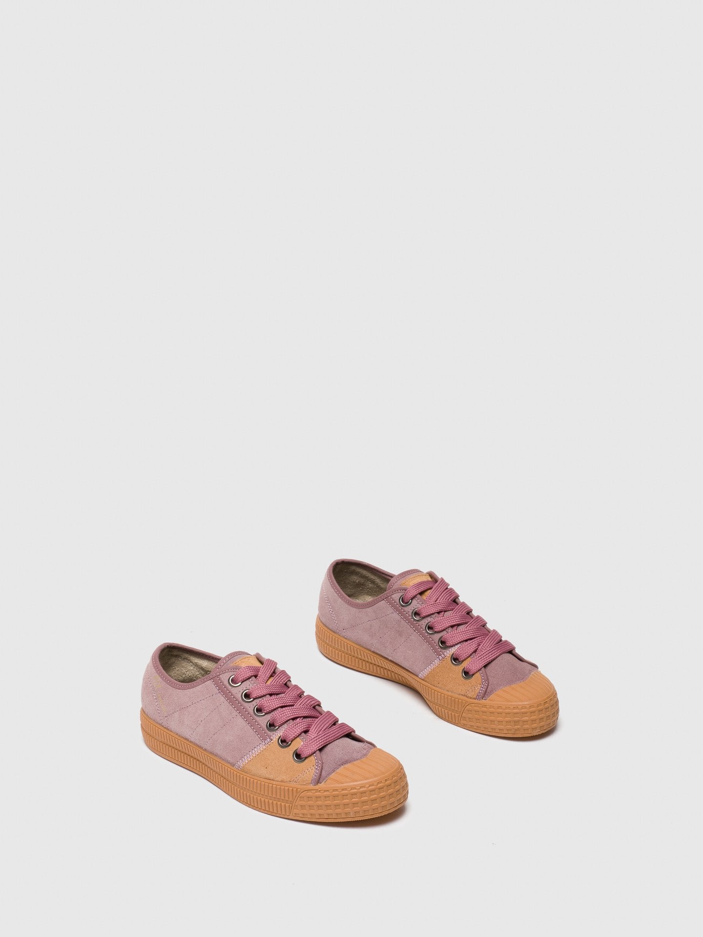 Fly London Pink Low-Top Trainers